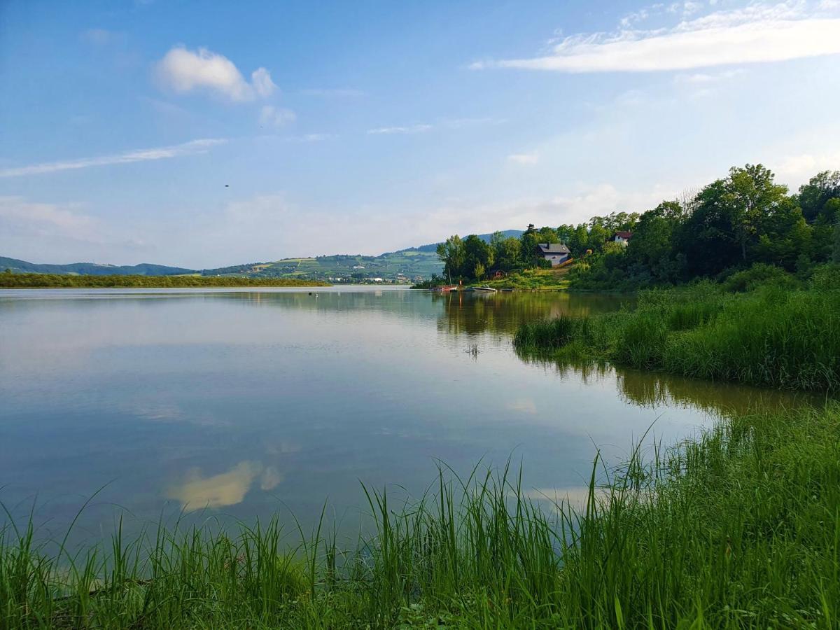 Dom Nad Jeziorem Roznowskim Tegoborze ภายนอก รูปภาพ